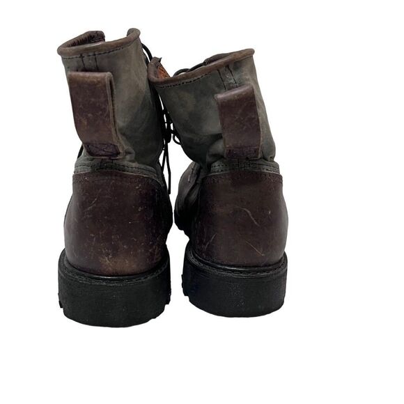 Timberland Mens 6 inch Leather Lineman Boot in Darkness Grey Size 11 Made in USA - Picture 6 of 13